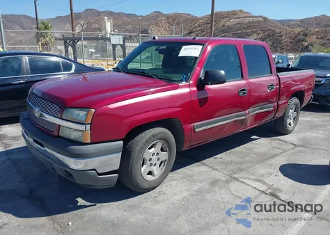 2005 Chevrolet Silverado 1500 Ls from USA, damaged, VIN 2GCEC13TX51289666